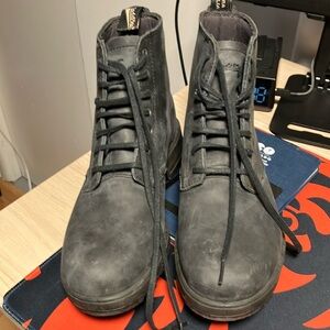 Blundstone Lace Up Low Rustic Black Boots UK Size 8.5 / US 9.5 M